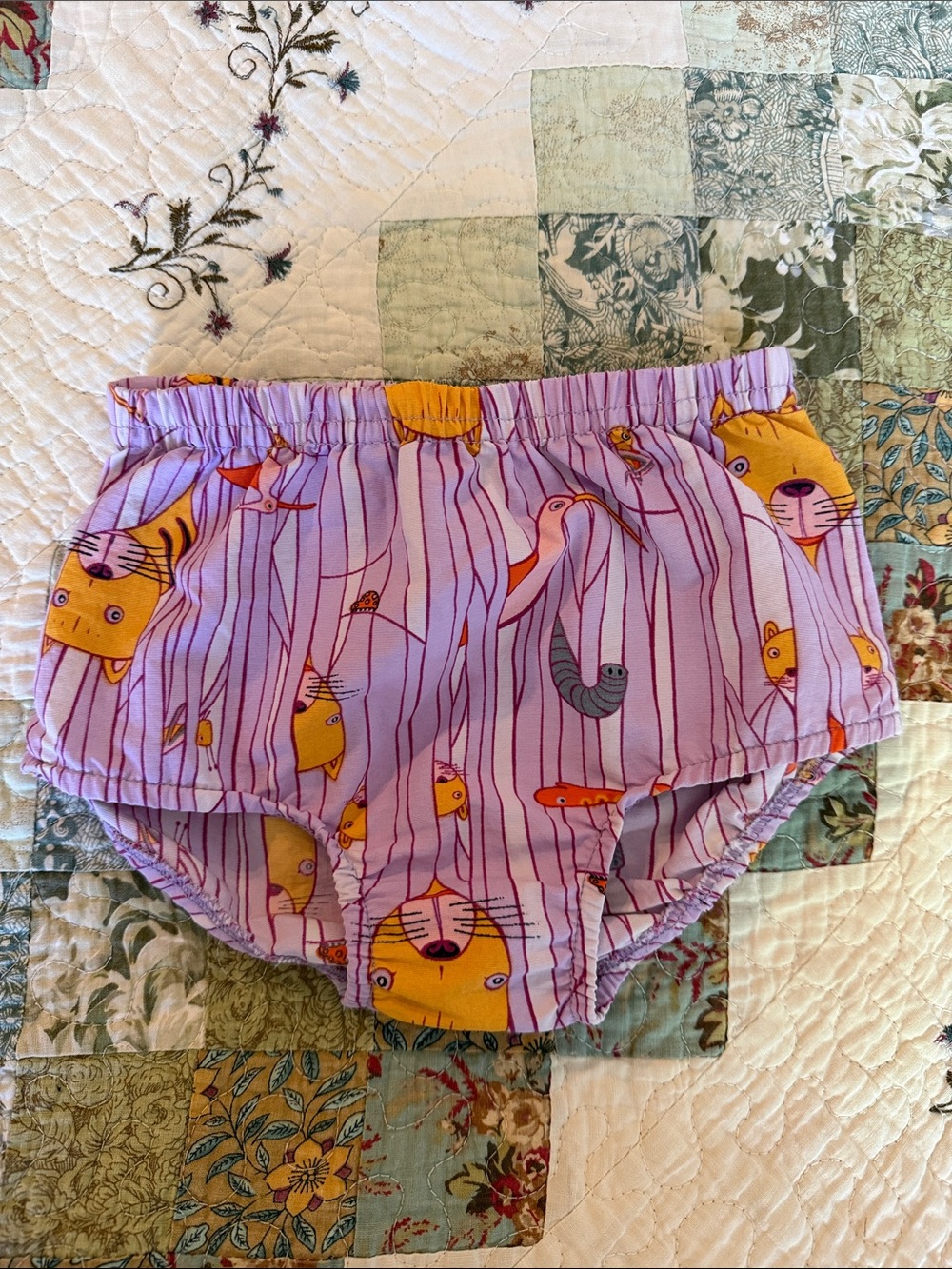 Patagonia Kids Purple Animal Print Bloomers